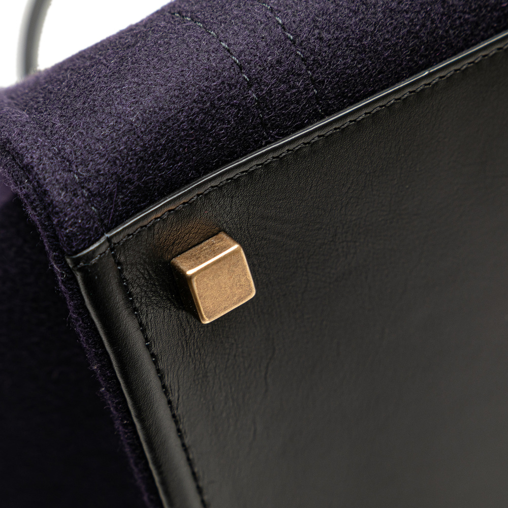 Pre-Loved Celine Medium Felt Phantom Luggage Tote - Picture 8 of 11